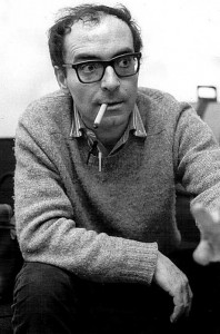 Jon-Luc Godard, "New Wave" film director   NYC 4/70   sheet 612 frame 16